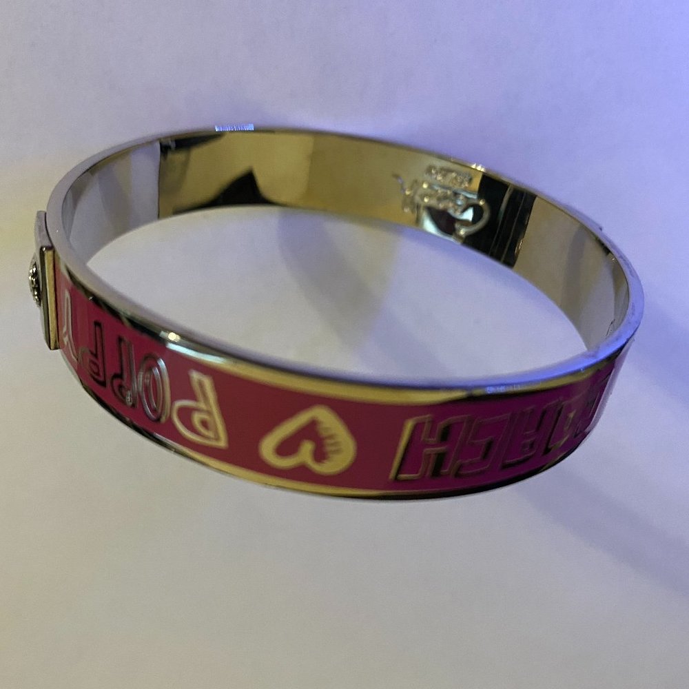 Coach Pink Poppy Bangle Bracelet - Picture 4 of 4